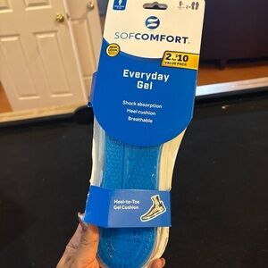 Everyday Gel Athletic Shoe Insoles - Blue